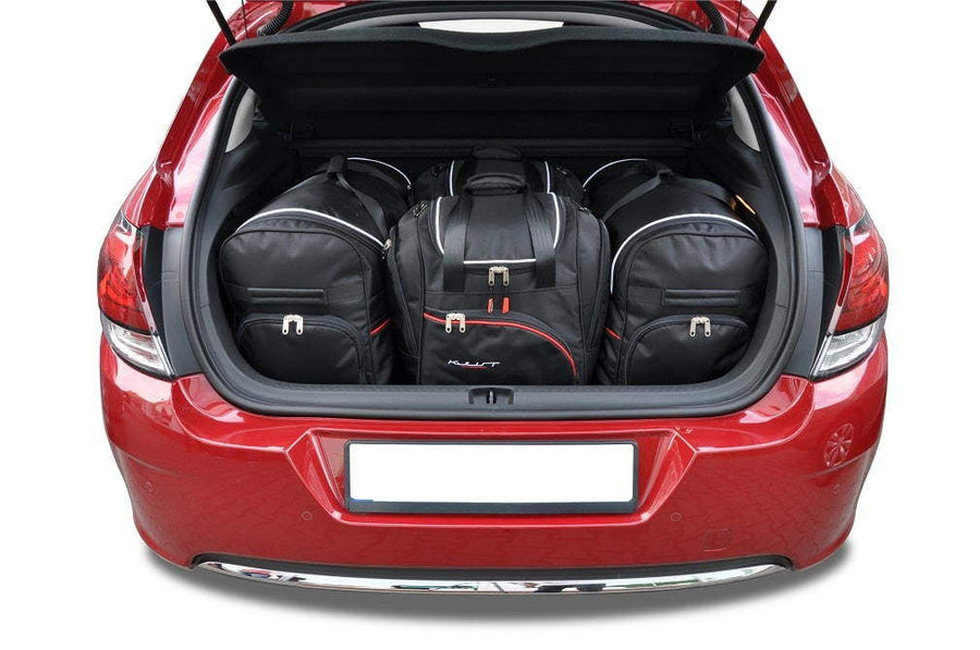 CITROEN C4 HATCHBACK 2010-2017 KOFFERRAUMTASCHEN SET 4 STK