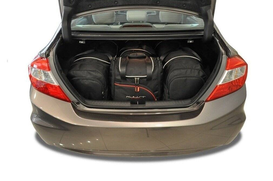 HONDA CIVIC LIMOUSINE 2012-2017 KOFFERRAUMTASCHEN SET 4 STK
