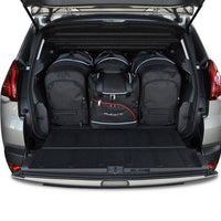 PEUGEOT 3008 2009-2016 KOFFERRAUMTASCHEN SET 4 STK