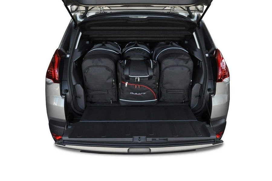PEUGEOT 3008 2009-2016 KOFFERRAUMTASCHEN SET 4 STK