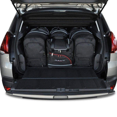 PEUGEOT 3008 2009-2016 KOFFERRAUMTASCHEN SET 4 STK