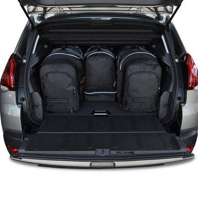PEUGEOT 3008 2009-2016 KOFFERRAUMTASCHEN SET 4 STK