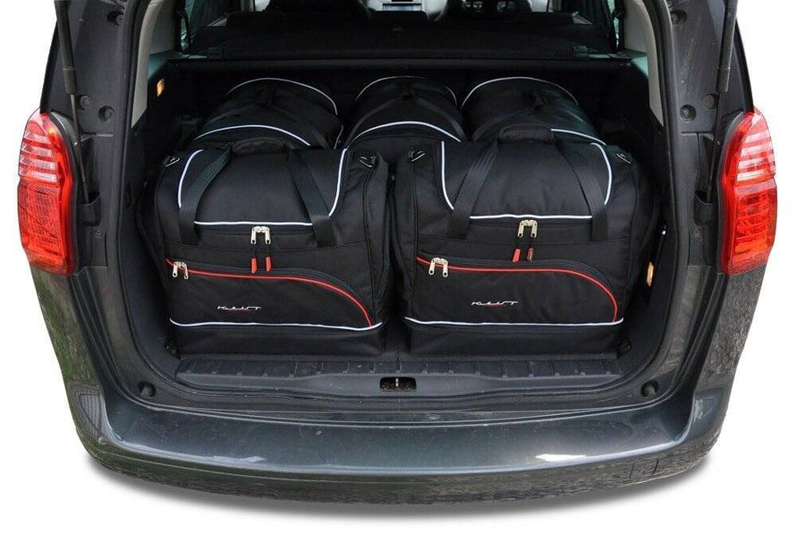 PEUGEOT 5008 2009-2016 KOFFERRAUMTASCHEN SET 5 STK