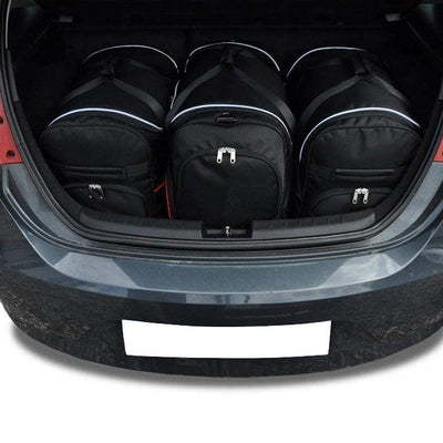 SEAT LEON HATCHBACK 2005-2012 KOFFERRAUMTASCHEN SET 3 STK