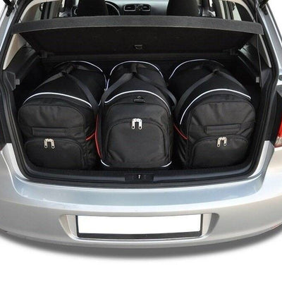 VW GOLF HATCHBACK 2008-2012 KOFFERRAUMTASCHEN SET 3 STK