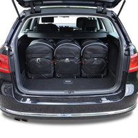 VW PASSAT ALLTRACK 2010-2014 KOFFERRAUMTASCHEN SET 5 STK