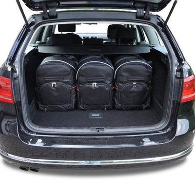 VW PASSAT ALLTRACK 2010-2014 KOFFERRAUMTASCHEN SET 5 STK