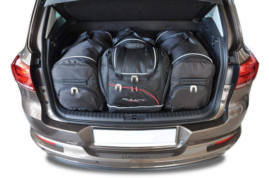 VW TIGUAN 2007-2015 KOFFERRAUMTASCHEN SET 4 STK