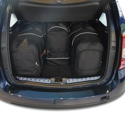 DACIA DUSTER 2010-2017 KOFFERRAUMTASCHEN SET 4 STK