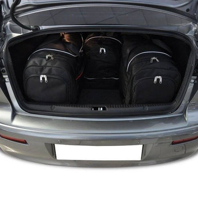 MITSUBISHI LANCER LIMOUSINE 2007-2016 KOFFERRAUMTASCHEN SET 4 STK