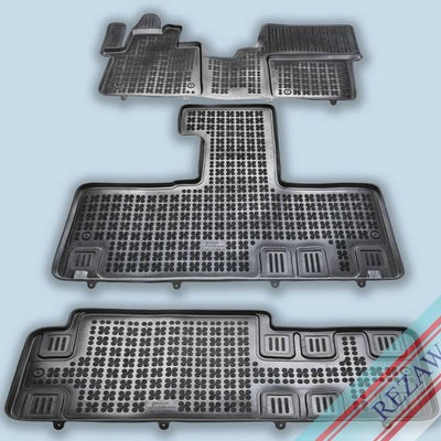 Gummi Fußmatten für Citroen Spacetourer / Peugeot Traveller / Toyota ProAce Verso