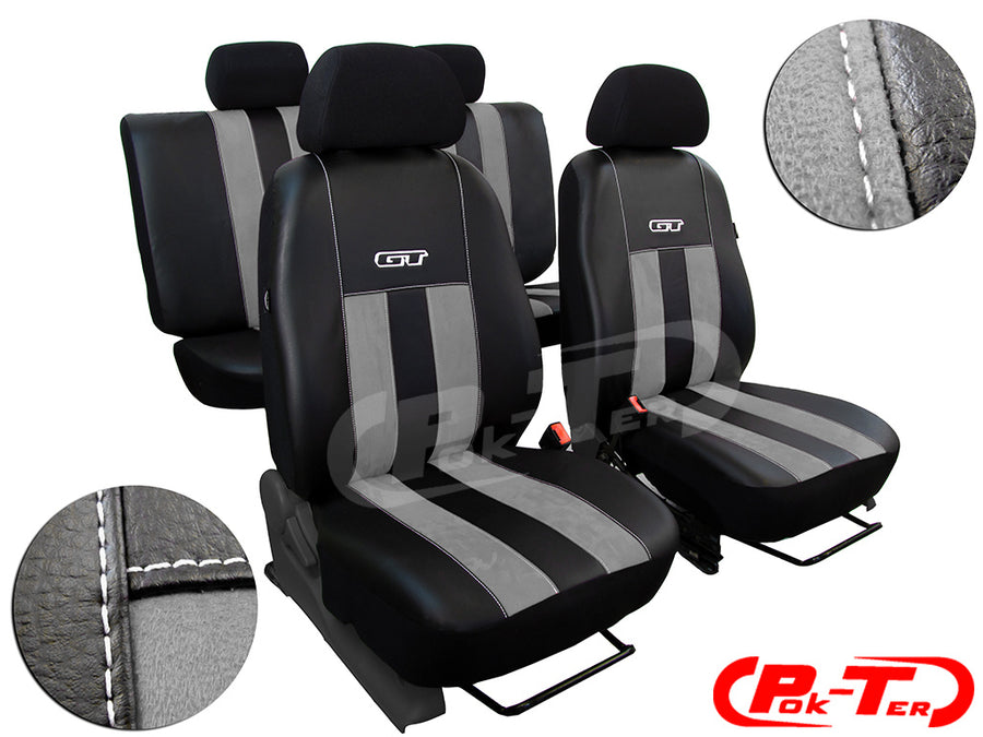 EINZELSTÜCK! Maßgenauer Autositzbezug für Citroen C4 Picasso I Vorne