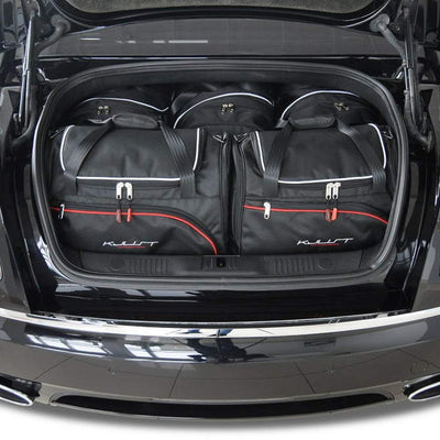 BENTLEY CONTINENTAL NEW FLYING SPUR 2005+ KOFFERRAUMTASCHEN SET 5 STK