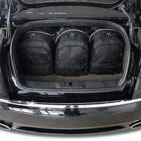 BENTLEY CONTINENTAL NEW FLYING SPUR 2005+ KOFFERRAUMTASCHEN SET 5 STK