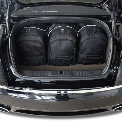 BENTLEY CONTINENTAL NEW FLYING SPUR 2005+ KOFFERRAUMTASCHEN SET 5 STK