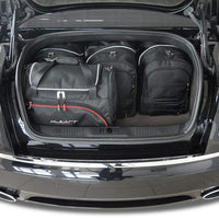 BENTLEY CONTINENTAL NEW FLYING SPUR 2005+ KOFFERRAUMTASCHEN SET 5 STK