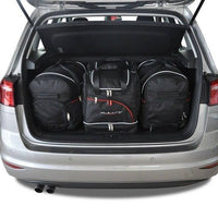 VW GOLF SPORTSVAN 2013-2020 KOFFERRAUMTASCHEN SET 4 STK