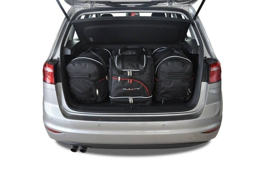VW GOLF SPORTSVAN 2013-2020 KOFFERRAUMTASCHEN SET 4 STK