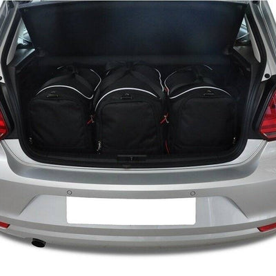 VW POLO 2009-2017 KOFFERRAUMTASCHEN SET 3 STK