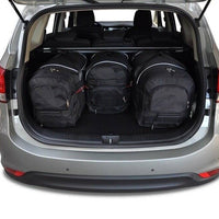 KIA CARENS 2013-2018 KOFFERRAUMTASCHEN SET 4 STK