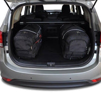 KIA CARENS 2013-2018 KOFFERRAUMTASCHEN SET 4 STK