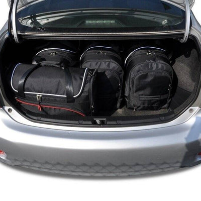 TOYOTA COROLLA LIMOUSINE 2007-2014 KOFFERRAUMTASCHEN SET 5 STK 2tes Set