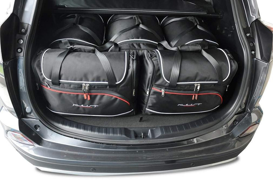 TOYOTA RAV4 HYBRID 2016-2018 KOFFERRAUMTASCHEN SET 5 STK