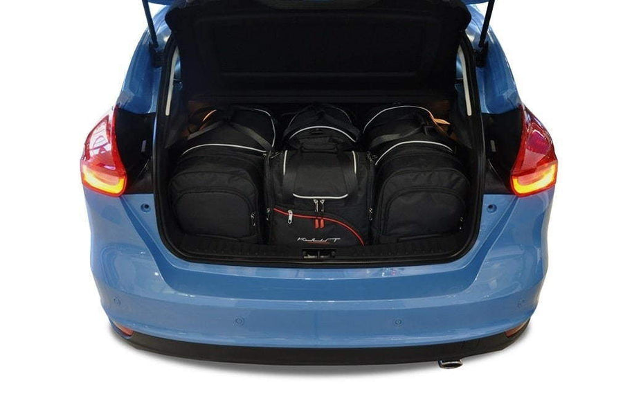 FORD FOCUS HATCHBACK 2011-2018 KOFFERRAUMTASCHEN SET 4 STK