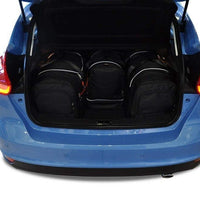 FORD FOCUS HATCHBACK 2011-2018 KOFFERRAUMTASCHEN SET 4 STK