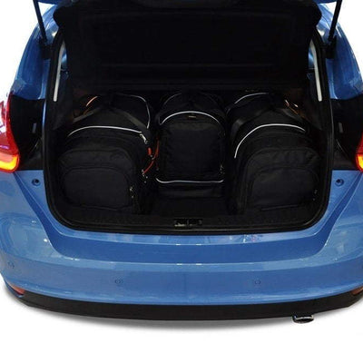 FORD FOCUS HATCHBACK 2011-2018 KOFFERRAUMTASCHEN SET 4 STK