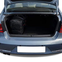 VW PASSAT LIMOUSINE 2010-2014 KOFFERRAUMTASCHEN SET 5 STK 2tes Set
