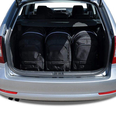 SKODA OCTAVIA KOMBI 2004-2013 KOFFERRAUMTASCHEN SET 5 STK 2tes Set