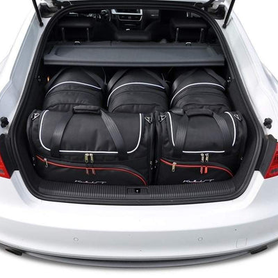 AUDI A5 SPORTBACK 2009-2016 KOFFERRAUMTASCHEN SET 5 STK