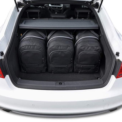 AUDI A5 SPORTBACK 2009-2016 KOFFERRAUMTASCHEN SET 5 STK 2tes Set