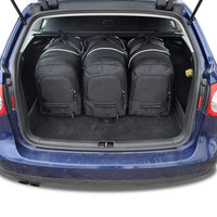 VW PASSAT VARIANT 2005-2010 KOFFERRAUMTASCHEN SET 5 STK 2tes Set