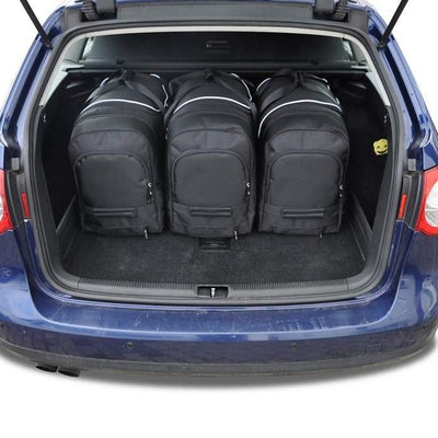 VW PASSAT VARIANT 2005-2010 KOFFERRAUMTASCHEN SET 5 STK 2tes Set