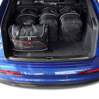 AUDI Q7 2015+ KOFFERRAUMTASCHEN SET 5 STK 2tes Set