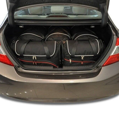 HONDA CIVIC LIMOUSINE 2012-2017 KOFFERRAUMTASCHEN SET 5 STK