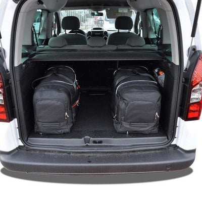 CITROEN BERLINGO 2008-2018 KOFFERRAUMTASCHEN SET 4 STK