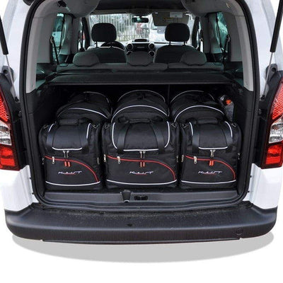 CITROEN BERLINGO 2008-2018 KOFFERRAUMTASCHEN SET 6 STK