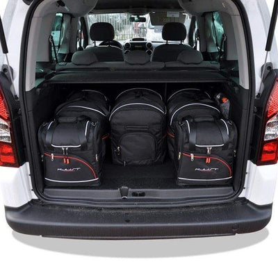 CITROEN BERLINGO 2008-2018 KOFFERRAUMTASCHEN SET 6 STK
