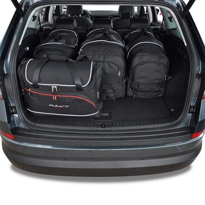 SKODA KODIAQ 2016-2023 KOFFERRAUMTASCHEN SET 5 STK