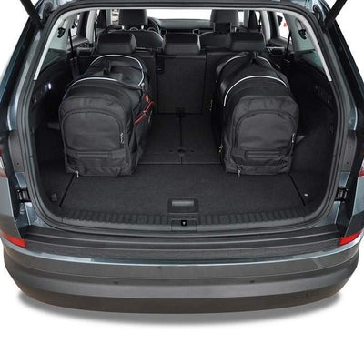 SKODA KODIAQ 2016-2023 KOFFERRAUMTASCHEN SET 5 STK