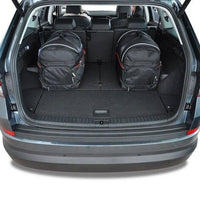 SKODA KODIAQ 2016-2023 KOFFERRAUMTASCHEN SET 5 STK 2tes Set