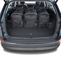 SKODA KODIAQ 2016-2023 KOFFERRAUMTASCHEN SET 5 STK 2tes Set