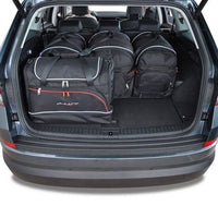 SKODA KODIAQ 2016-2023 KOFFERRAUMTASCHEN SET 5 STK 2tes Set