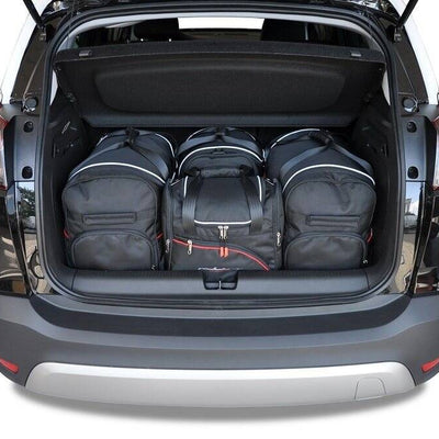 OPEL CROSSLAND X 2017+ KOFFERRAUMTASCHEN SET 4 STK