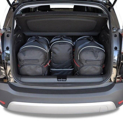 OPEL CROSSLAND X 2017+ KOFFERRAUMTASCHEN SET 4 STK