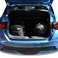 NISSAN MICRA 2017+ KOFFERRAUMTASCHEN SET 3 STK
