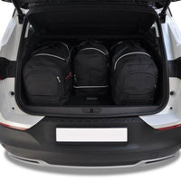 OPEL GRANDLAND X 2017+ KOFFERRAUMTASCHEN SET 4 STK 2tes Set